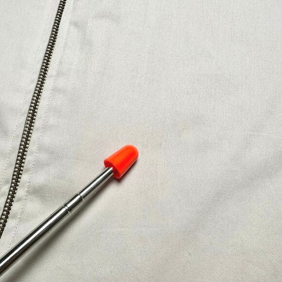 John Henric | Men | Beige Zip Up Safari Over-Shirt Jacket | Size EU 39 Medium - Picture 11 of 11